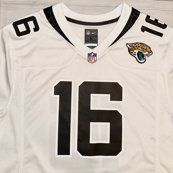 Men’s L Nike Jacksonville Jaguars Trevor Lawrence Game Jersey - Picture 3 of 14